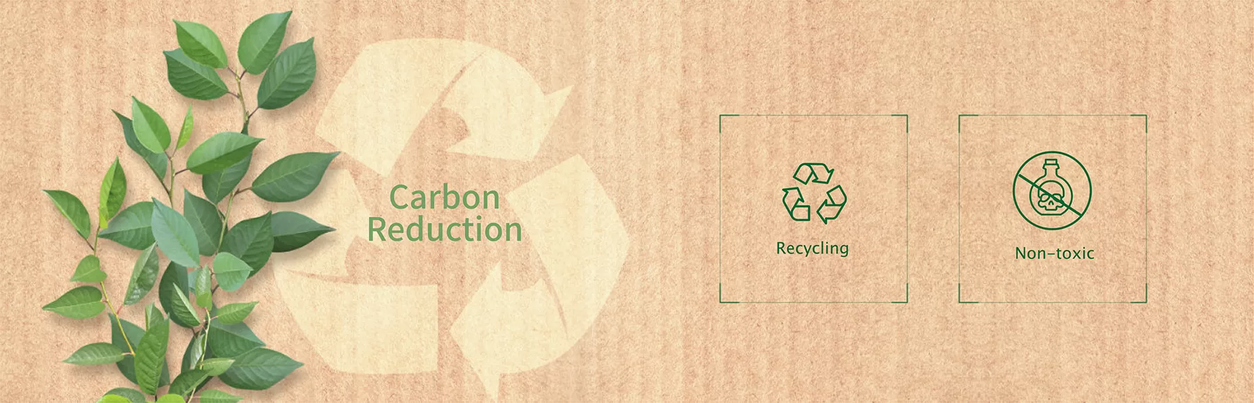 Environmental Sustainability
Starts from the Right Product Selection